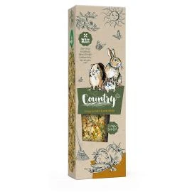 קאנטרי חטיף מקלות למכרסמים עגבנייה ואפונה 2 יח 180 גרם